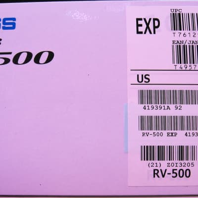 Boss RV-500 Reverb Digital Reverb Pedal image 5
