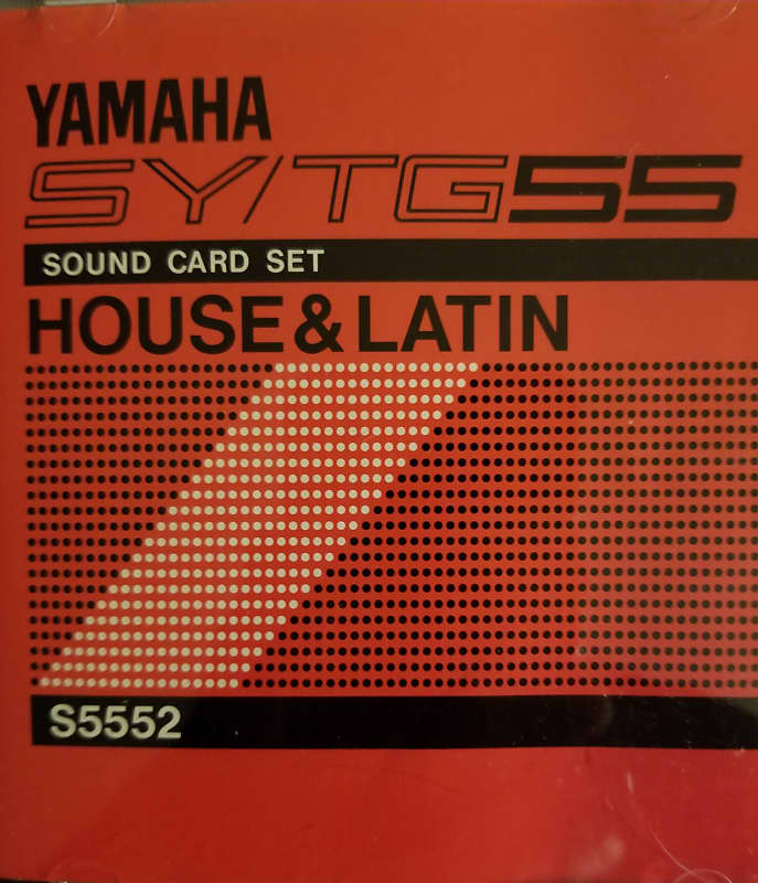 Yamaha SY/TG55 House & Latin Card | Reverb