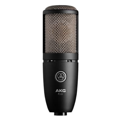 AKG P220 Large Diaphragm Studio Condenser Recording Mic Microphone PROAUDIOSTAR image 2
