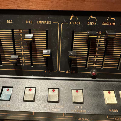 Farfisa Soundmaker 61-Key String Synthesizer 1979 - 1981 - Natural / Black, recently serviced, fully functional, U.S. 120V! image 10