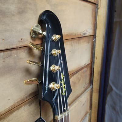 Epiphone Rex Brown Thunderbird Bass - Ebony w/ Hard Case image 13