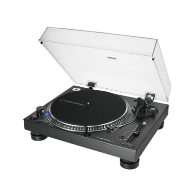 Audio-Technica AT-LP140XP-BK Direct-Drive Fully Manual DJ Turntable (Black) image 3