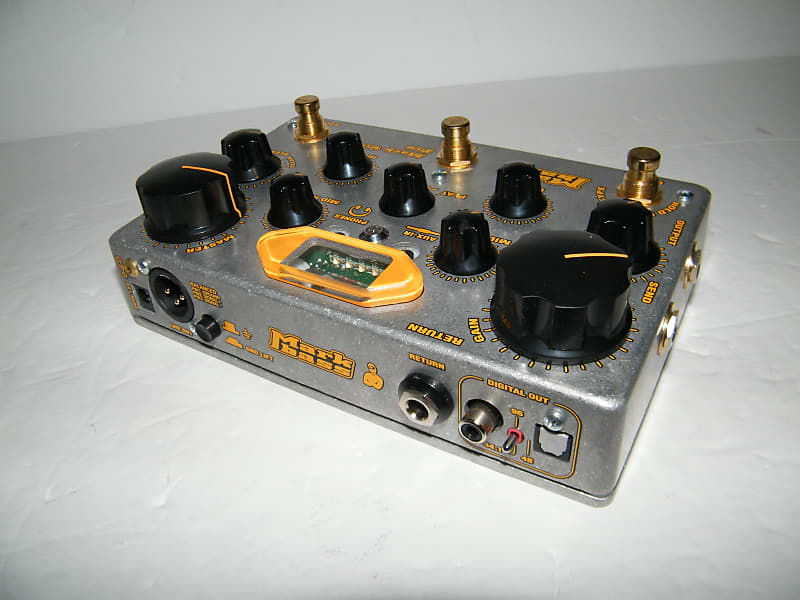 Markbass Mark Vintage Pre Tube Bass Preamp Pedal Metal | Reverb