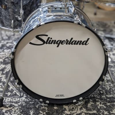 Slingerland 4-Piece Black Diamond Pearl Drum Set image 16