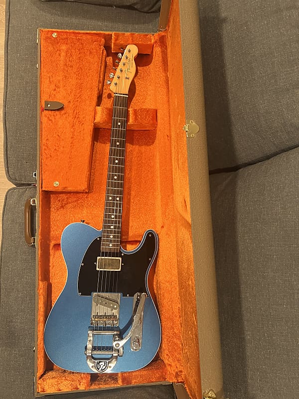Modded Fender American Original '60s Telecaster with Rosewood Fretboard 2018 - 2022 - Lake Placid Blue image 1