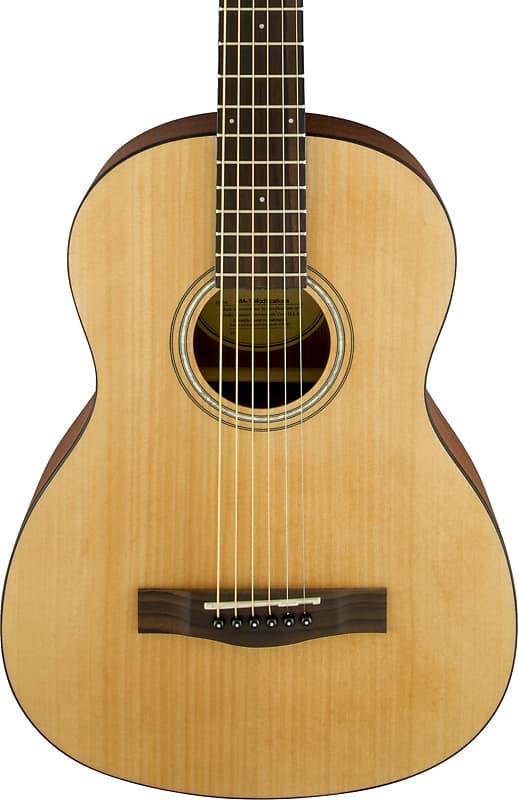 Fender FA-15 3/4 Scale Acoustic Guitar, Walnut Fingerboard, Natural w/ Gig Bag image 1