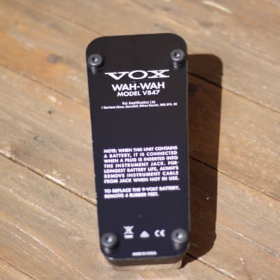Vox V847 Wah-Wah image 4