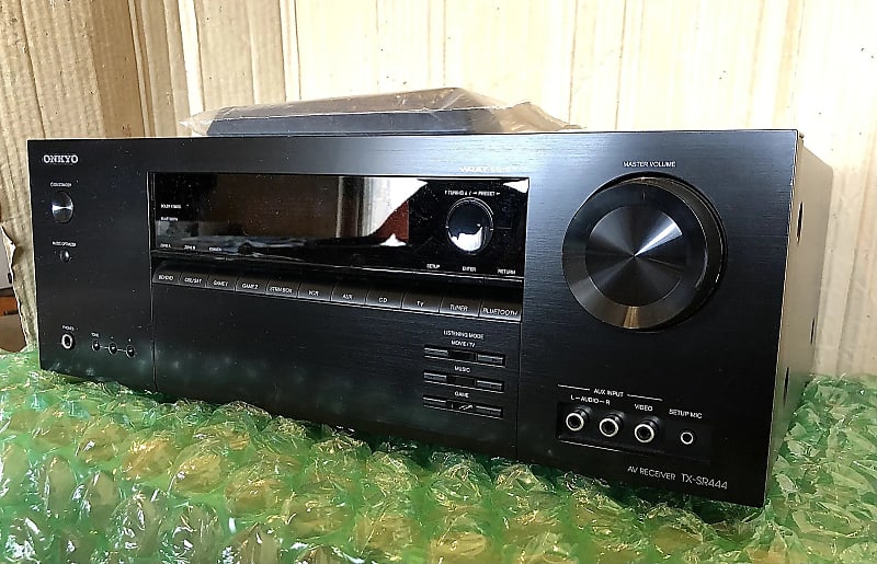 Onkyo TX-SR444 7.1-Channel AV buy Receiver with Bluetooth& Original Remote Excellent