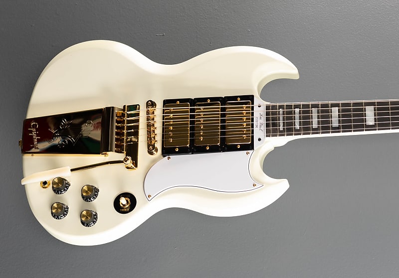 Epiphone 1963 Les Paul SG Custom with Maestro Vibrola