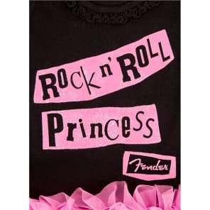 Fender Rock n' Roll Princess Dress, Black, 4 yr 2016