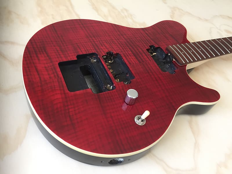 ■Kimberley Musicman AXIS Type EVH FRT Kimberly Music Axis EVH Man 1990s Red | Reverb