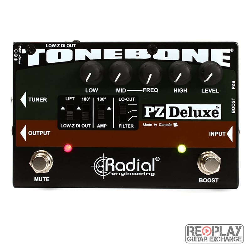 Radial PZ-Deluxe acoustic instrument preamp/DI image 1