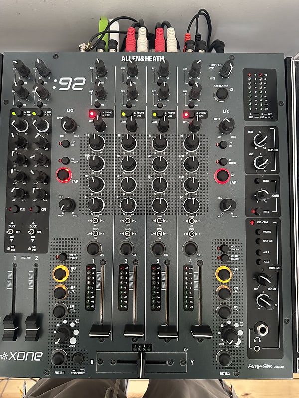 Allen & Heath XONE:92 Professional 6-Channel DJ/Club Mixer 2010s - Black image 1