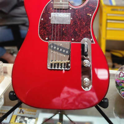 G&L Tribute Series ASAT Classic Bluesboy with Rosewood Fretboard Candy Apple Red image 1