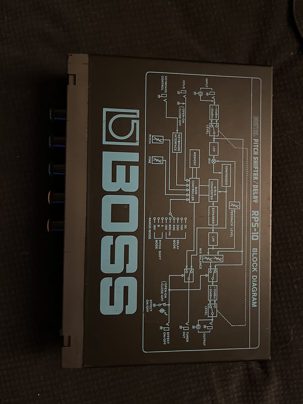 Boss RPS-10 Micro Rack Series Digital Pitch Shifter / Delay