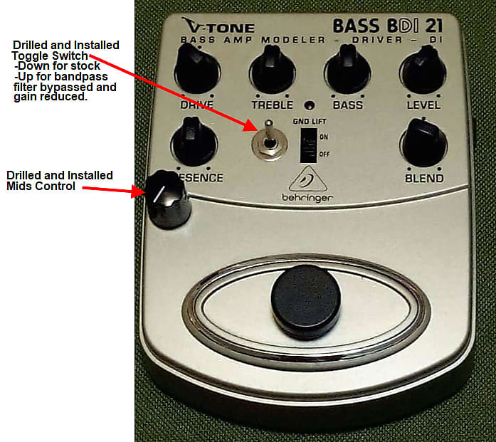 ベース BEHRINGER BASS BDI 21 Behringer | Product | BDI21