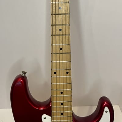 Samick Stratocaster Late 80’s - early 90’s - Candy Apple Red image 9
