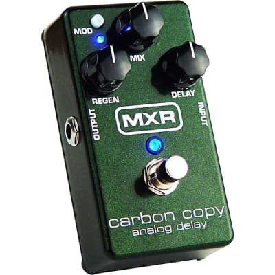 MXR   M169 Carbon Copy Analog Delay Guitar Effects Pedal 2024 - Green image 3
