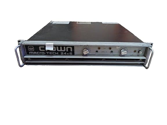 Crown MACRO-TECH 24x6 Power Amplifier (USED #2)  			