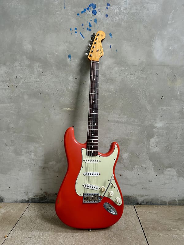 ギター Fender American Vintage 62 Stratocaster Fender American Vintage '62 Stratocaster Black | The Music Zoo
