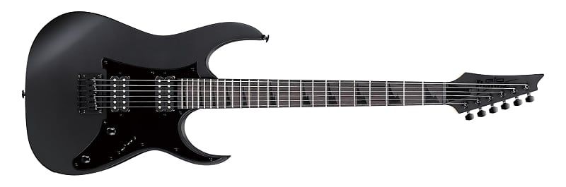 Ibanez GRGR131EX GIO RG Electric Guitar - Black Flat image 1