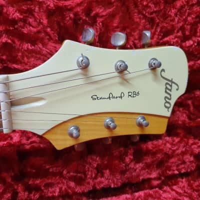 2017 Fano Standard RB6 P90 Relic Electric Guitar image 9