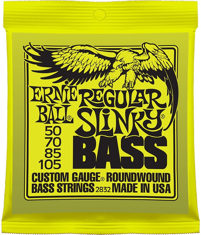 Ernie Ball 2832 Regular Slinky Bass Nickel Wound .050 - .105 image 1