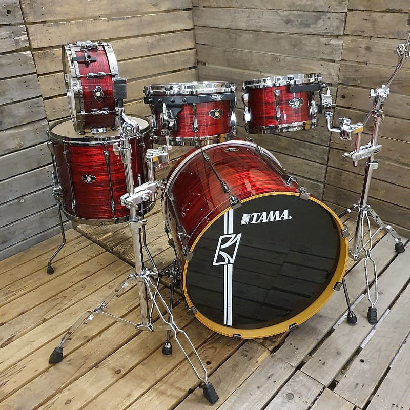 Drum Kit Tama Hyperdrive EFX Red Silk USED! RKEFX211222 | Reverb