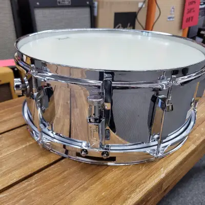 Pearl Steel Shell Snare 13x5  Chrome image 5