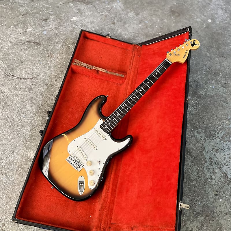 Heart Man Strat 1970's - Sunburst original vintage MIJ Japan