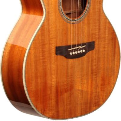 Takamine GN77KCE Mini Jumbo Acoustic-Electric Guitar Gloss Natural image 9