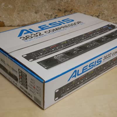 Alesis • 3632 Dual-Channel Compressor / Limiter / Gate *AS NEW IN BOX* image 2