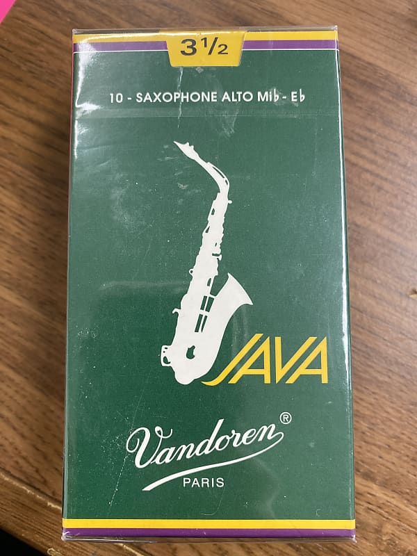 Vandoren Java Reeds 3 1/2 Alto Saxophone | Reverb