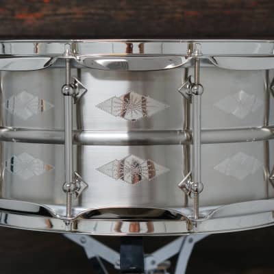 Craviotto 6.5x14" AK Masters Metal NOB Snare Drum - 17 of 50 image 6