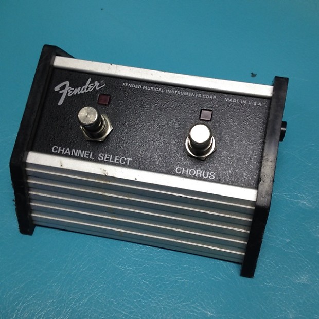 Fender 2-button Footswitch, Channel and Chorus image 1