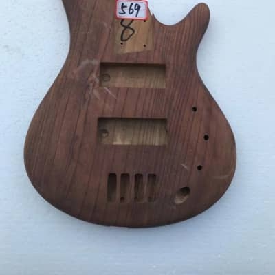 Unfinished Electric Bass Guitar Body DIT Project image 1