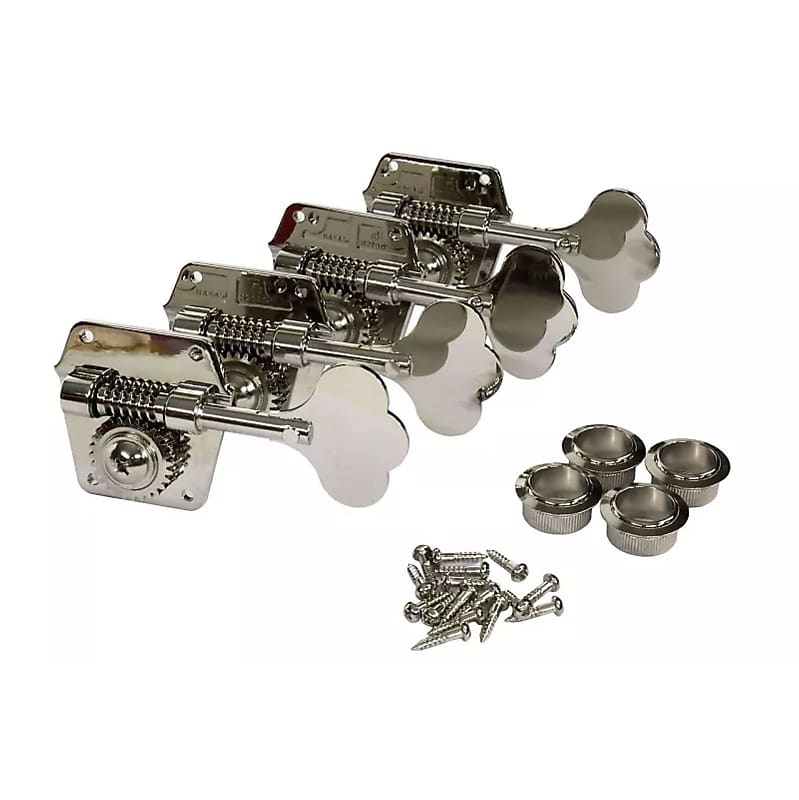 Vintage Bass Guitar Tuning Machines for Fender w/ flat back Reverb