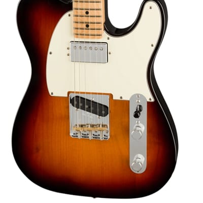 Fender American Performer Telecaster Electric Guitar with Humbucking Maple FB, 3-Color Sunburst image 1