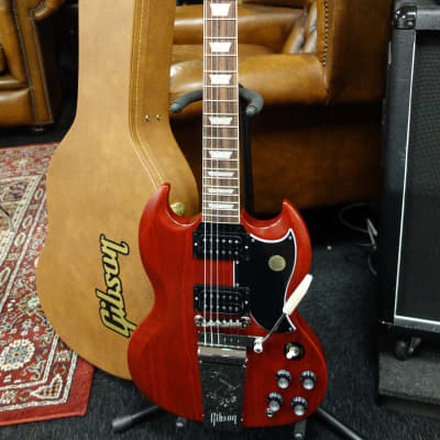 Gibson SG Standard '61 Maestro Vibrola Faded Vintage Cherry for sale