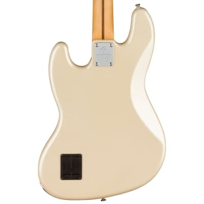 Fender Player Plus Jazz Bass (Olympic White, Maple Fretboard) image 2