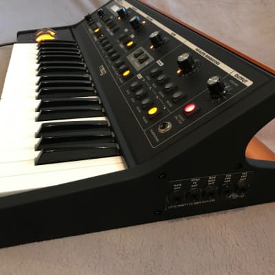 Moog  Little Phatty with CV Outs and Orange Solar Back Plate image 5