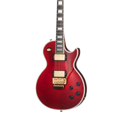 Epiphone Core Alex Lifeson Custom Axcess Les Paul - Ruby for sale