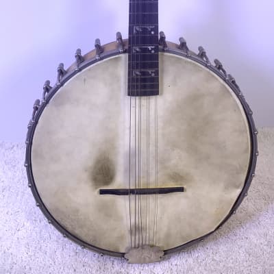 Langstile II 8 String Bangolyn Banjo Mandolin 1930’s Maple image 4