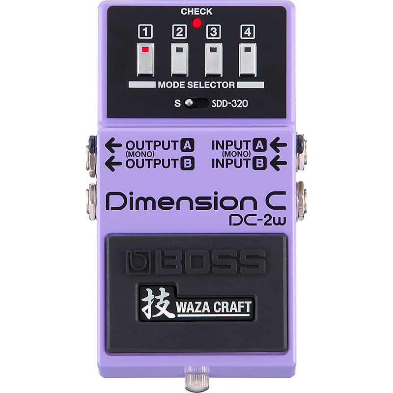 Boss DC-2W Dimension C Waza Craft Dimensional Chorus Guitar Effect Pedal image 1