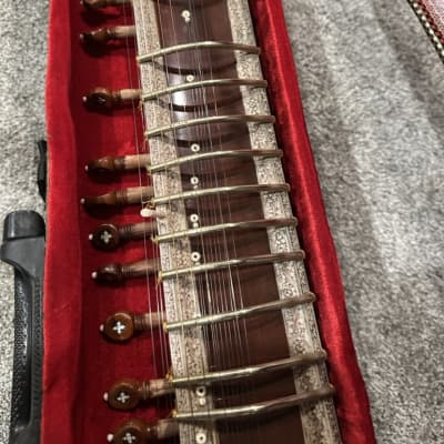 Vintage 1970s Hiren Roy Sitar image 3