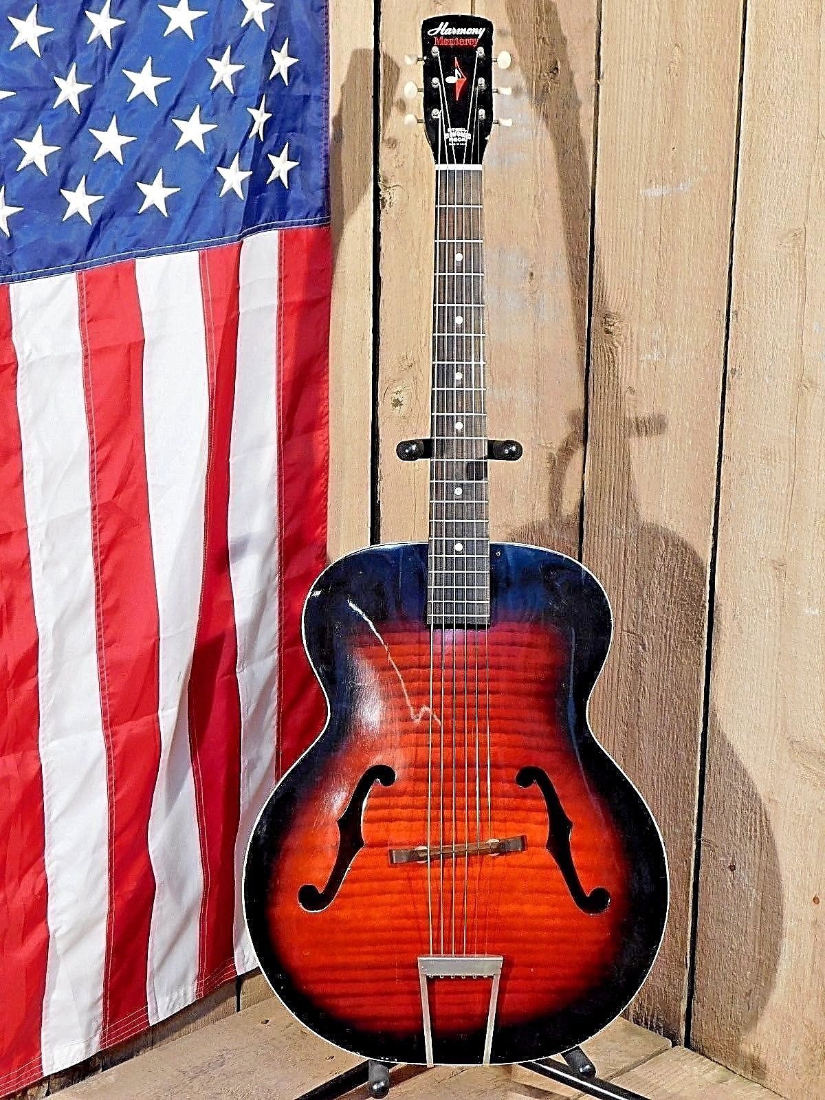 Harmony clearance monterey guitar