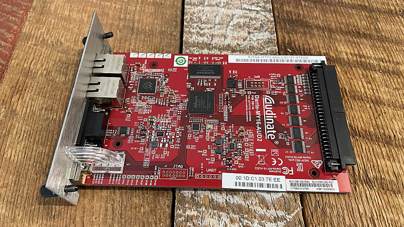 Yamaha DANTE-MY16-AUD2 16-Channel Dante Network I/O Card