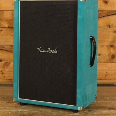Two Rock Classic Reverb Signature 50 Watt Head & 2x12 Cab - Teal Suede B Stock image 3