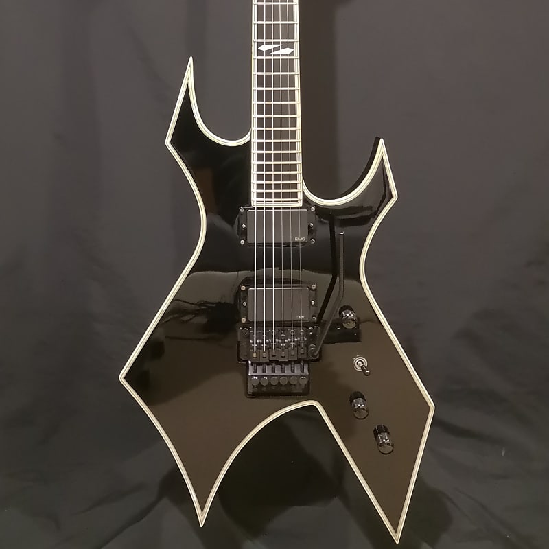 B.C. Rich Warlock NJ Deluxe 2009 Black EMG 81 W gigbag Reverb Greece