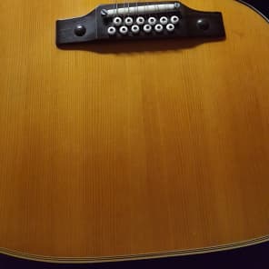 Vintage Eko J56 12-string Acoustic Guitar 1960's, Superb Playing Shape w/Case! image 5